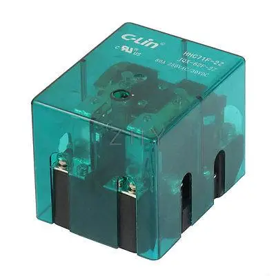 

JQX-62F-2Z DC 24V Coil DPDT High Power Relay 80A 250VAC /30VDC