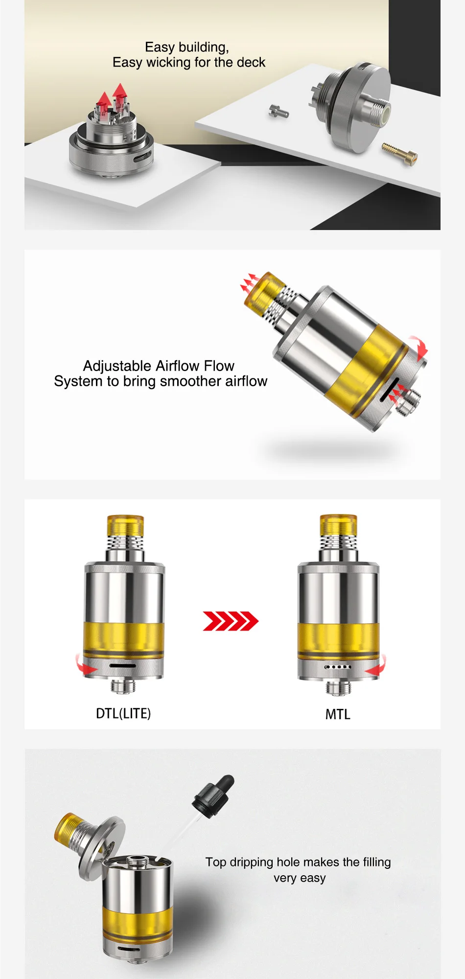BDvape Precisio MTL Pure RTA