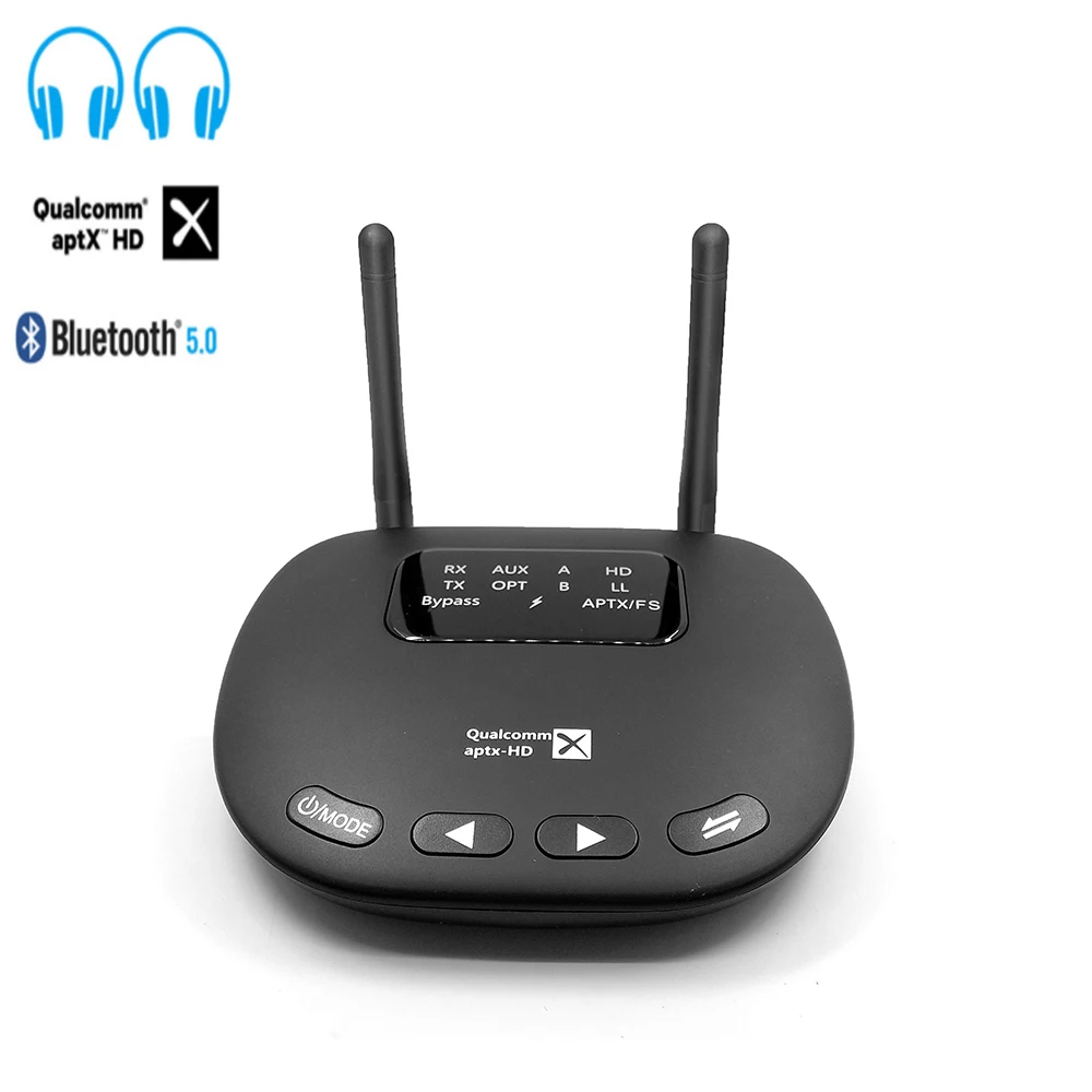 APTX Bluetooth 5,0 приемник передатчик с низкой задержкой CSR8675 3 в 1 аудио беспроводной адаптер для ТВ автомобиля ПК оптический 3,5 см AUX