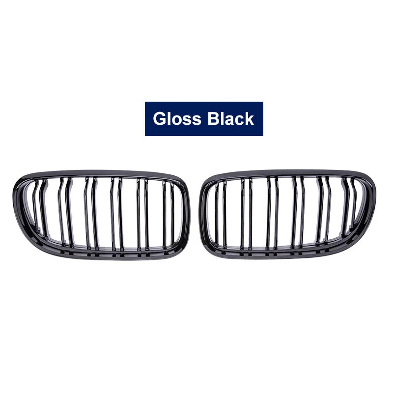 weathertech bug deflector Car Front Kidney Grille Grill Double Line for BMW E90 E91 LCI 3 Series Sedan Wagon 325i 328i 335i 335xi 330i 330xi 2009-2012 hood bug deflector