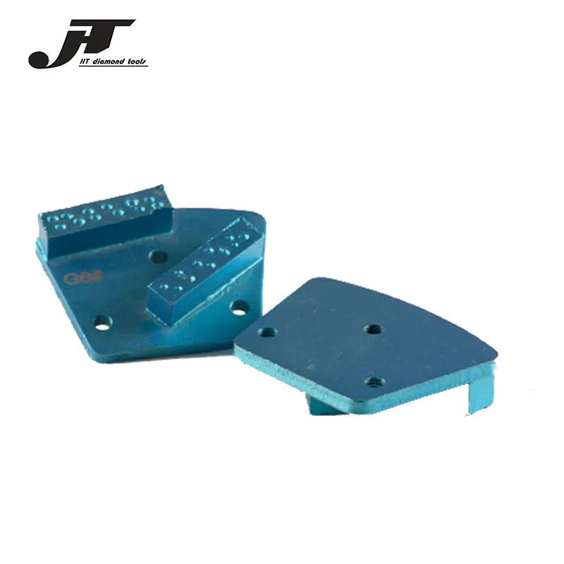 Трапециевидный PCD бетонный напольный шлифовальный круг/сегмент для алмазного