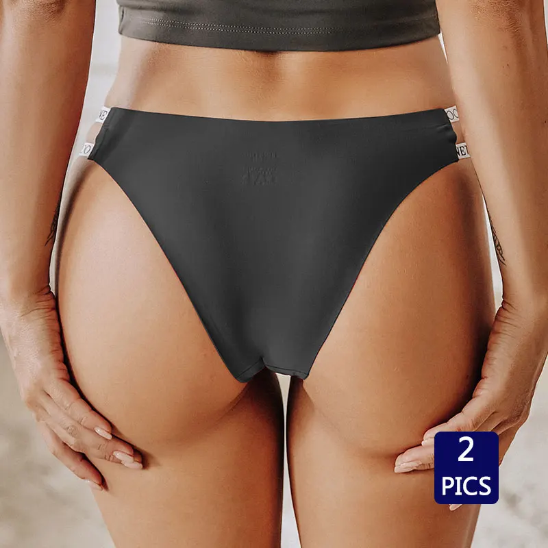 FINETOO 6 Pack Bragas Mujeres Algodón Ropa Interior Deslizamiento Suave Hipster Sexy Calzoncillos de Atletismo Multipack-S