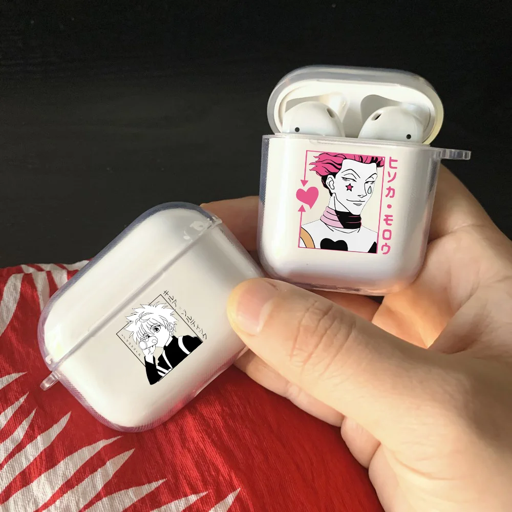 

Hunter x Hunter HXH Anime Hunter X hunter 3 Air pod Case for Airpods 2 1 Cases For Air pod pro Clear Cute Soft transparent Coque