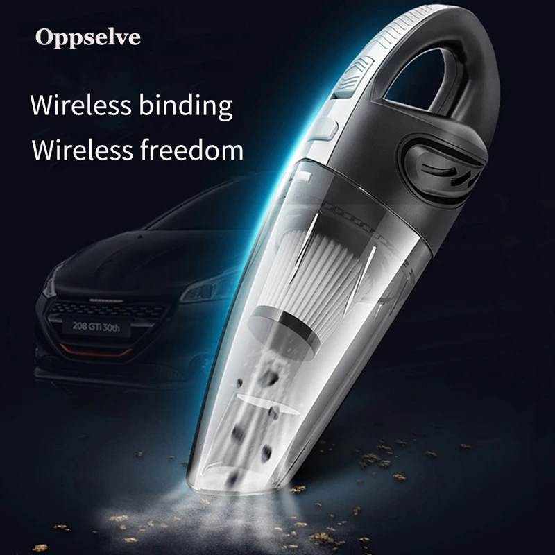 Oppselve Wireless Car Vacuum Cleaner Cordless Powerful Cyclone Suction Wet/Dry Vacuum for Auto Home Handheld Cordless Vacuums
Oppselve Wireless Car Vacuum Cleaner Cordless Powerful Cyclone Suction Wet/Dry Vacuum for Auto Home Handheld Cordless Vacuums