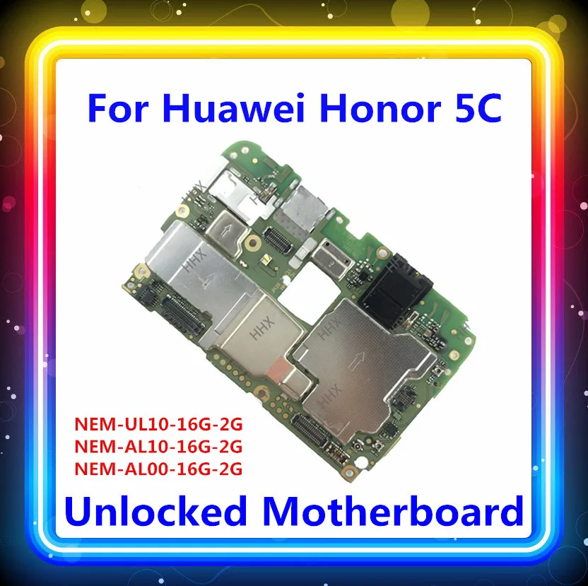 Для huawei Honor 5C материнская плата full платы хорошие рабочие NEM-UL10 NEM-AL10 NEM-AL00 Оперативная память 2G Встроенная память 16G заменить карты Мб