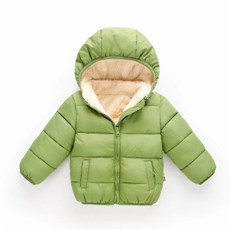 Baby Coat Autumn Winter Newborn Jackets For Baby Girls Coat Kids Hooded Warm Outerwear Baby Boys Jackets Infant Clothing