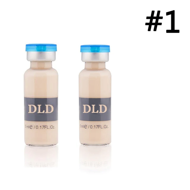 5ml Korean Ampoule Facial Booster Whitening Acne Healing Treatment Meso White Booster Ampoule Serum Starter Kit BB Cream Kit 2pcs BB Cream 1