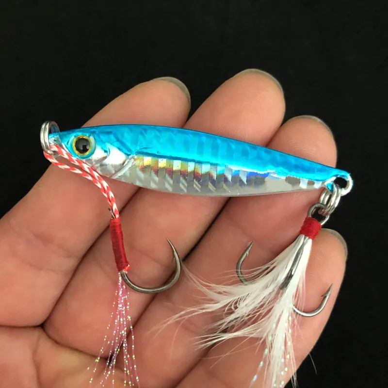 

Shore Cast Fishing Lure Slow Shaking Jigbait 7g/10g/15g/20g/25g/30g/40g/60g Jig Artificial Metal Lure Bait 1 Piece Sale