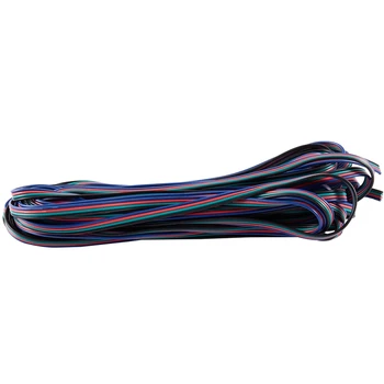 

4 Colors 10M RGB Wire Cable Extension Cable for LED Strip RGB 5050 3528 Rope