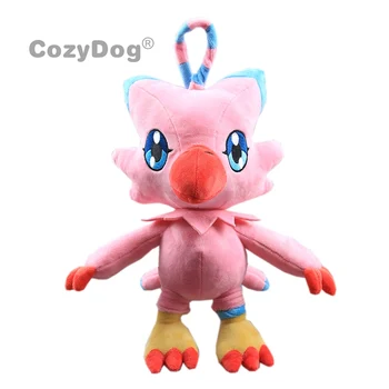

24*26*32 cm Anime Digimon Piyomon Plush Toys Doll Peluche Cute Monsters Soft Stuffed Doll Pendant Baby Kids Gift Home Decor
