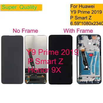 

For Huawei P Smart Z LCD Display Touch Screen With Frame Assembly Complete for Honor 9X LCD Y9 Prime 2019 LCD Monitor