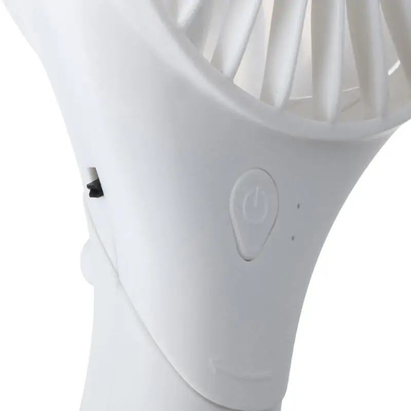 Rotary Handheld Mini Fan USB Power Rechargeable Battery Operated Hand Bar Fans portable for Home Office outdoor travel
