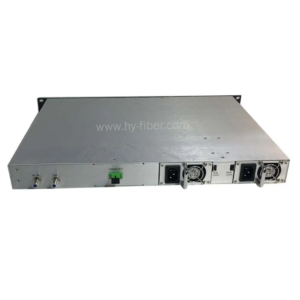 CATV 1550nm оптический усилитель EDFA 17dBm FC/APC волоконный порт Двойной источник питания