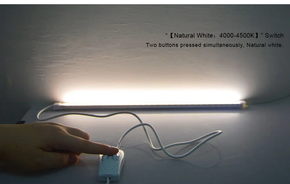 35 см USB светодиодный светильник, кухонный светильник, алюминиевый профиль, Светодиодная лента, светильник для шкафа, жесткая лампа для учебы, DC 5 В, USB светильник ing