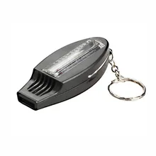 4 in1 Outdoor Camping Hiking Emergency Survival Gear Whistle Compass Thermometer Referee whistle in ball games sports tools