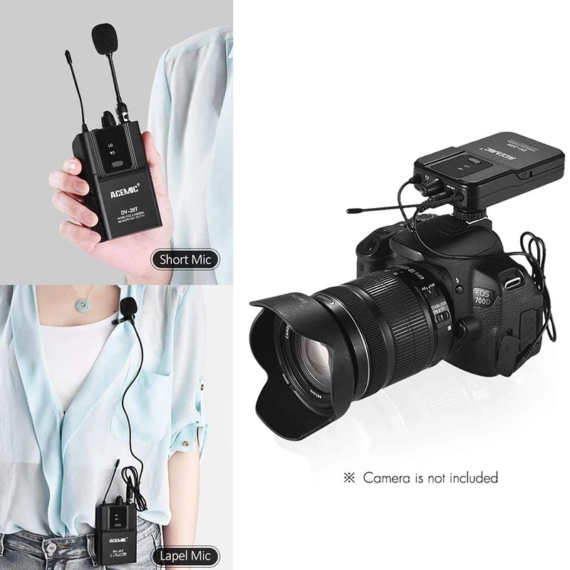 ACEMIC DV-20 UHF Wireless Microphone with