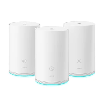 Günstig HUAWEI Q2 Pro Mesh Router 3 * Basis 5G Dual Band Router Gigabit Ports High-Speed Verbindung WiFi Router Nahtlose Roaming