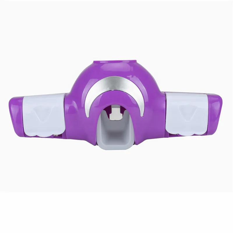 purple Карамельный цвет ленивый держатель для зубной пасты и для зубной щетки держатель горячий продавать креативный автоматический держатель для зубной пасты цветной - Цвет: purple