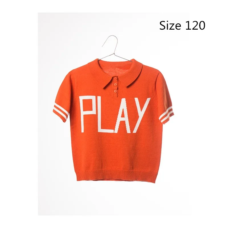 120 sweater Высококачественная модная футболка с милым рисунком для девочек и мальчиков хлопковая детская повседневная спортивная одежда - Цвет: 120 sweater