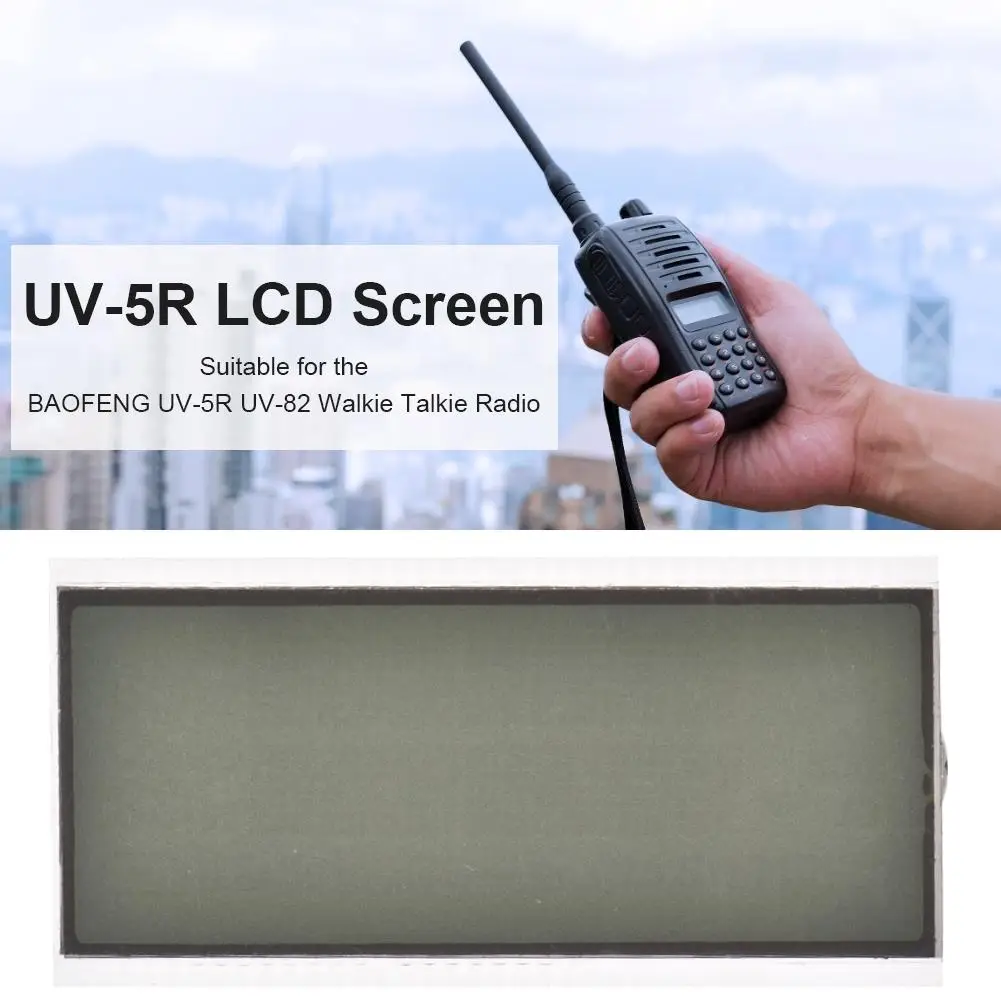 Walkie Talkie ЖК-экран для BAOFENG Walkie alkie Plus двухстороннее радио UV-5R ЖК-экран