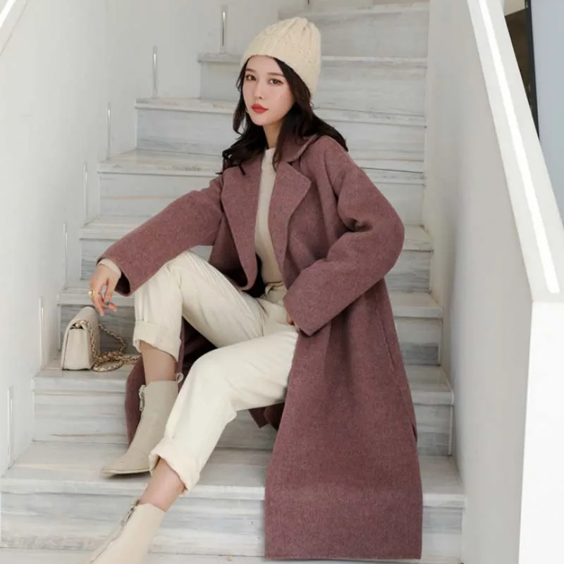 

La MaxPa Vintage Sheep Plush Windbreaker Warme Instagram Fashion Brand Streetwear Vogue Trench Elegant Coats Women Clothing 2019