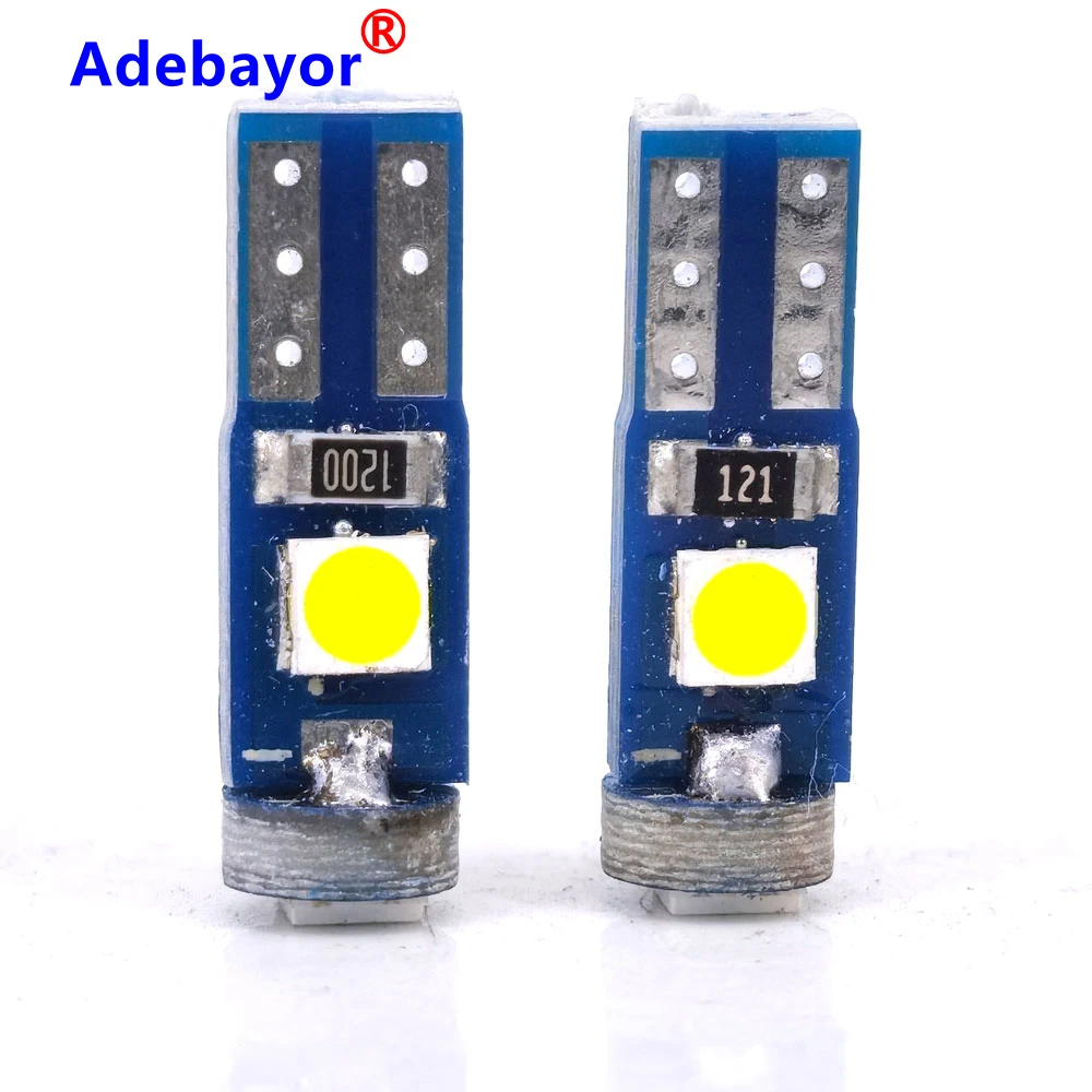 Ampoule led de compteur et tableau de bord T5 W1.2W CNJY® 3 LED