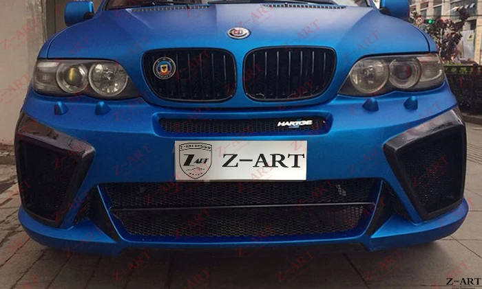 Z-ART тюнинг обвес для BMW X5 2000-2006 модифицированный обвес обвеса для BMW E53 X5 автомобильный Стайлинг Комплект для BMW X5 передний бампер задний бампер