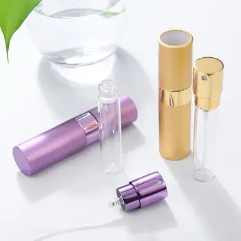 

8ml Refillable Bottles Spray Perfume Bottles Aluminum Split Bottle Empty Bottle Telescopic Portable Travel Cosmetic Spray Bottle