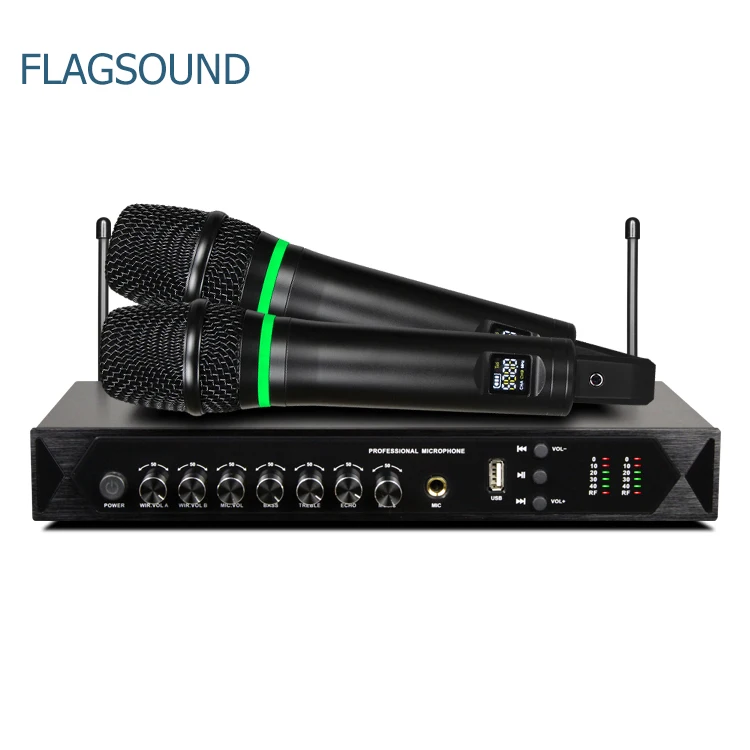 K7 UHF Bluetooth Wireless microphone System Echo