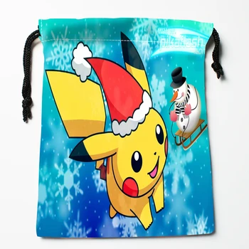 

Custom pikachu (2) Drawstring Bags Printing Fashion Travel Storage Mini Pouch Swim Hiking Toy Bag Size 18x22cm#20200610-14