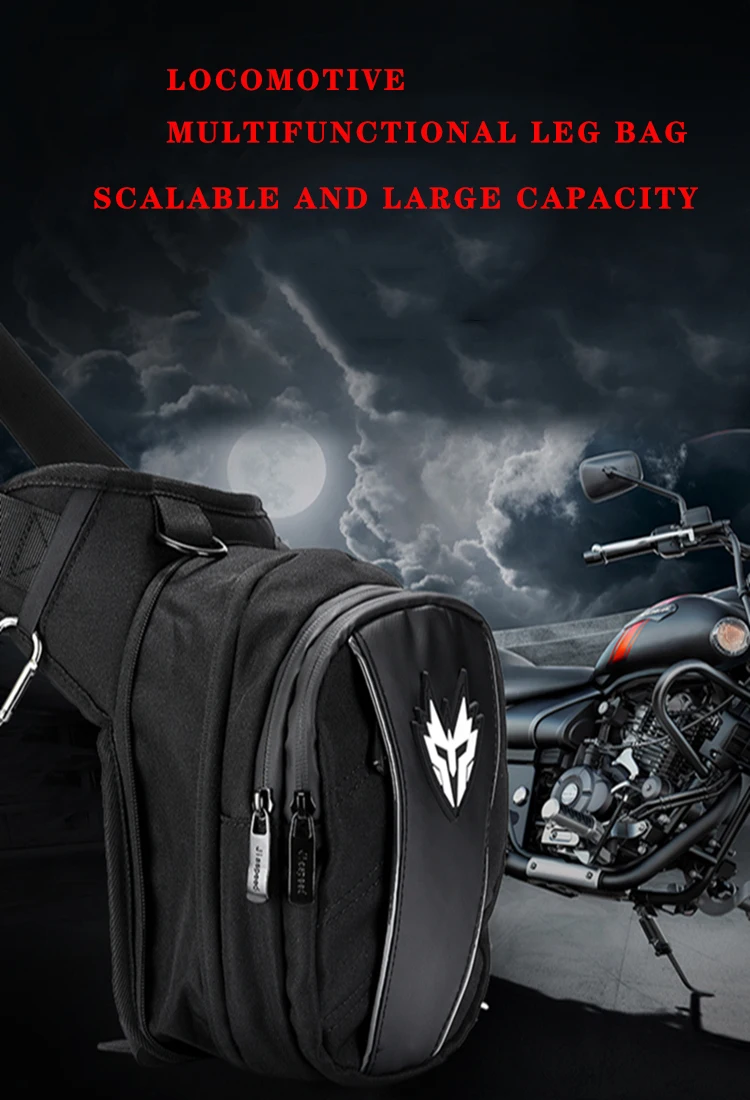 

Jia Speed New Motorcycle Leg Bag Knight Waist Moto Travel Motorbike Pocket Outdoor Package Bag Men Women Motocicleta Side Bag