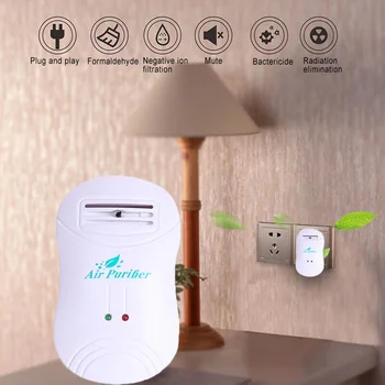 

Economical Mini Air Purifier Freshener Cleaner Plug-in Odor Air Smoke Filter Portable for Home ds99