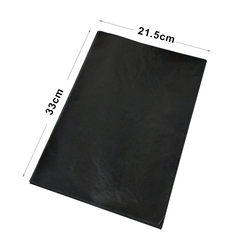 MQQ Carbon Copy Paper Black Blue Single or Double Side 100 Sheets Per Box