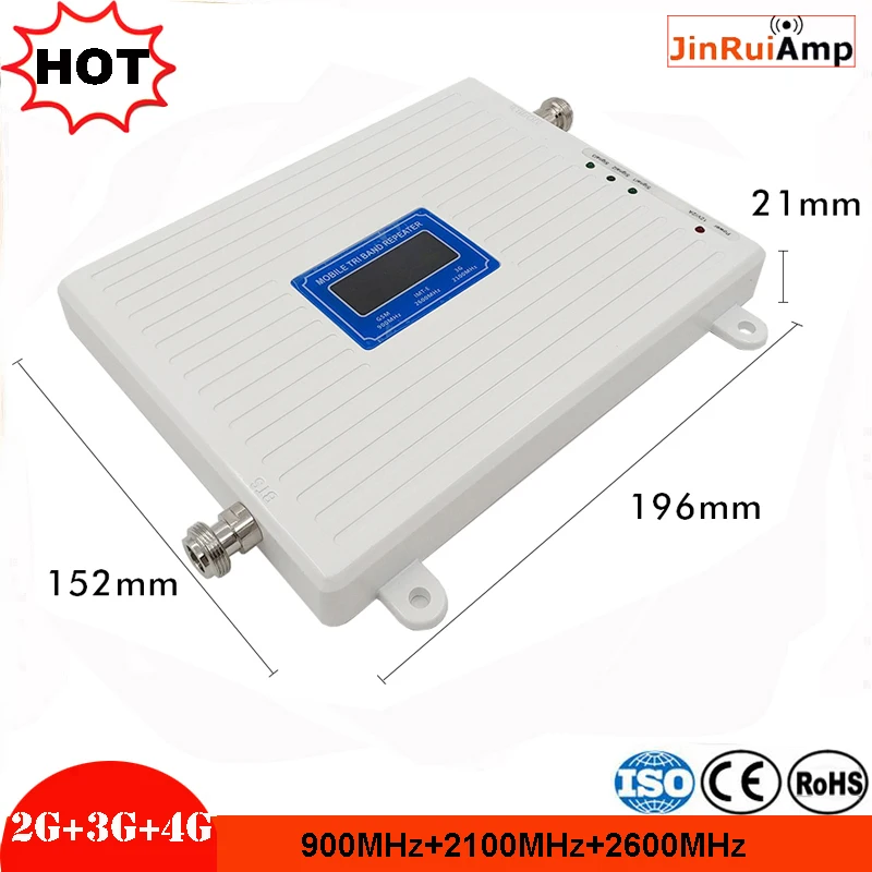 2G 3g 4G 900 2100 2600 GSM WCDMA LTE 2600 Сотовая связь усилитель сигнала GSM повторитель 3g 4 аппарат не привязан к оператору сотовой связи 2600 ретранслятор для усиления сигнала мобильных телефонов стандарта