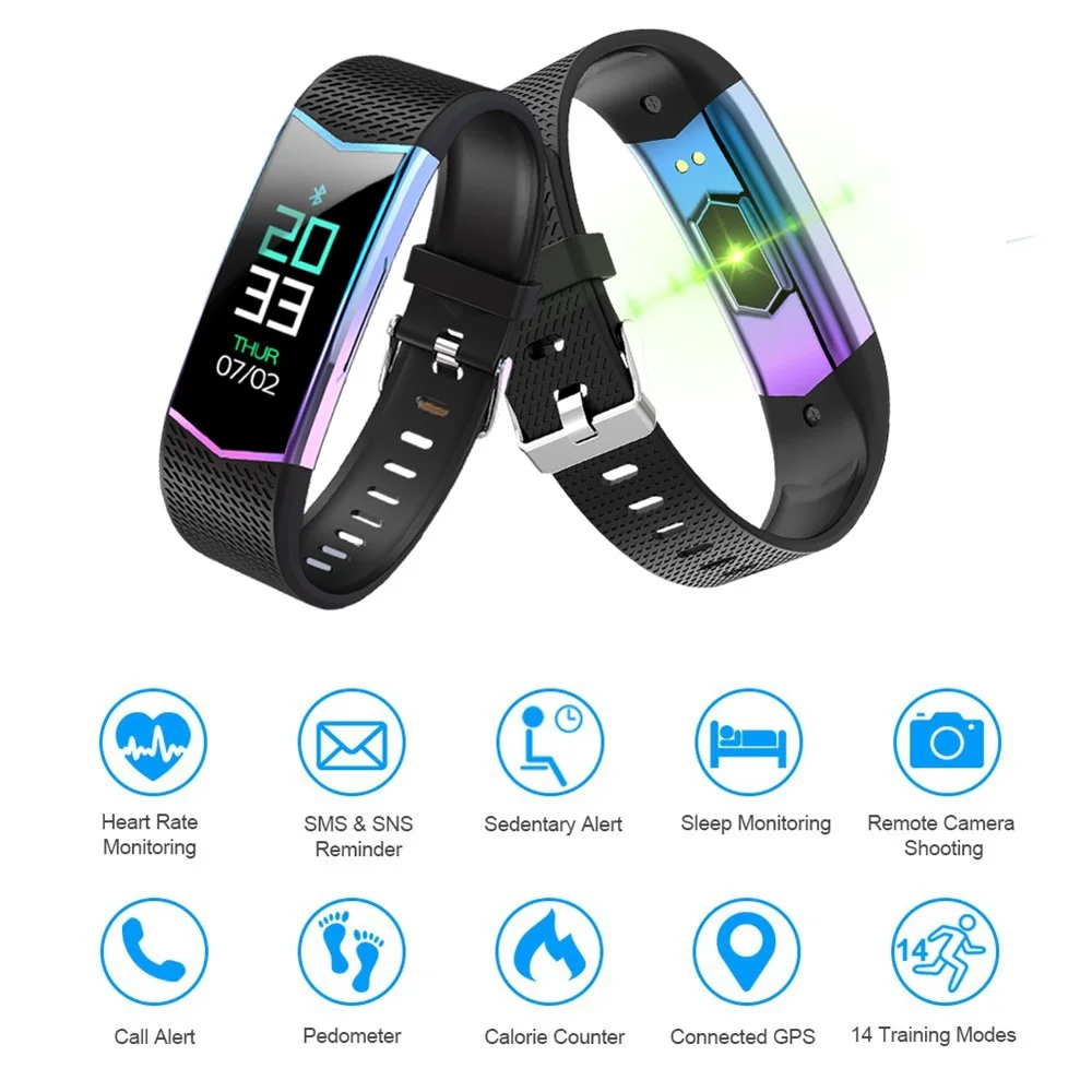 FELYBY LV08 Смарт часы Bluetooth 4,0 IP67 Водонепроницаемый Спорт Фитнес функция мониторинг сердечного ритма для пар