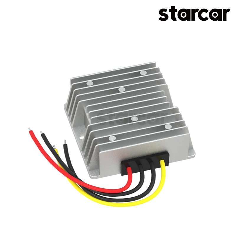 Impermeável dc para dc Power Voltage Stabilizer Converter Módulo Booster 12v a 16v 10a 160w