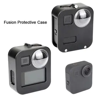 

For GoPro Max Aluminium Alloy Protective Lens Case + Acrylic Lens + Camera Protector Frame Set Removable Cover Shell Accessories