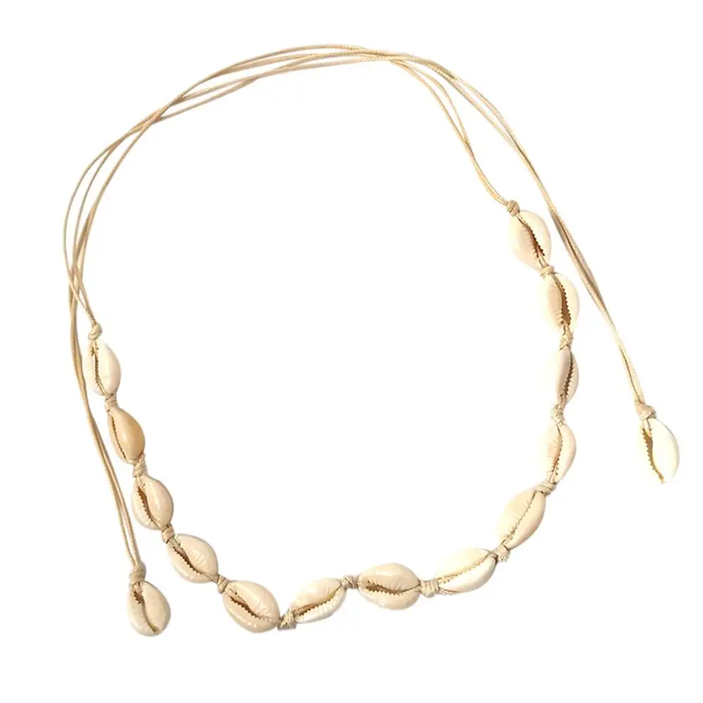 Beach Shell Necklace Seashell Choker Necklaces Set Jewelry for Women and Girls Collares De Moda accesorios mujer A1