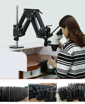 

free shipping Mini Jewelry Engraving Block Ball Vice Key graving Ball diamond Setting Graver Tool Flexible Arm zoom Microscope