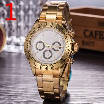 

Luxury Men's RLX high Quality Watch Men's Top Brand Watch Chronograph Daytona Stopwatch Fashion Gift Montre Homme