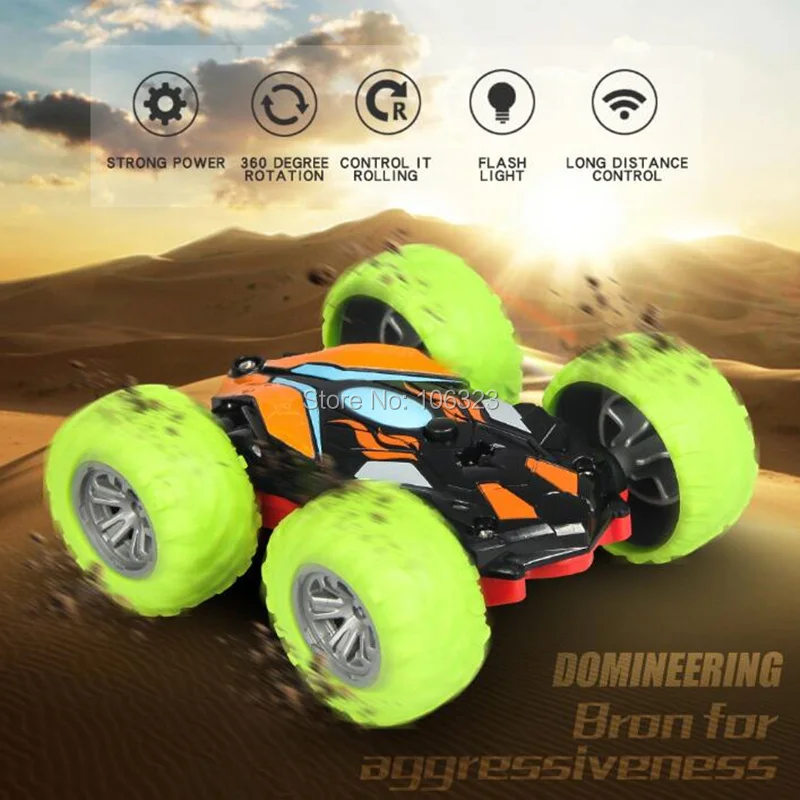 Mini RC Double side Stunt Car 360 Degree Rotation Two side Remote Control Toys Multiplayer Competition 1 Mini RC Double side Stunt Car 360 Degree Rotation Two side Remote Control Toys Multiplayer Competition 3