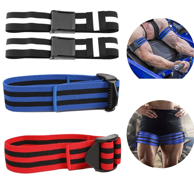 2Pcs BFR Blood Flow Restriction Bands Occlusion Training Bands for Women  Glutes & Hip Building Sports