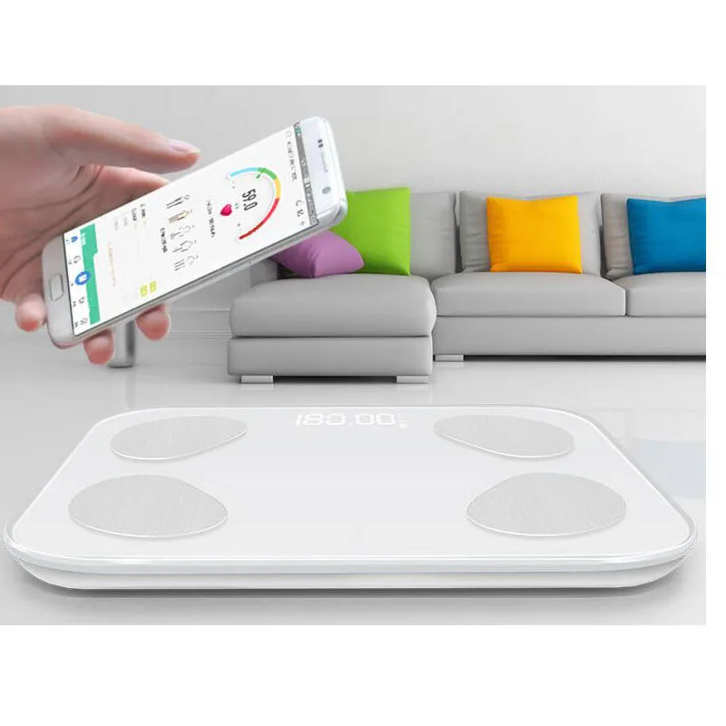 Домашние весы для здоровья человека приложение Bluetooth умные электронные людей