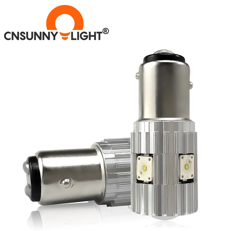 CNSUNNY светильник 1157 Светодиодная Автомобильная стоп лампа SMD BAY15D P21/5 Вт 1200 лм