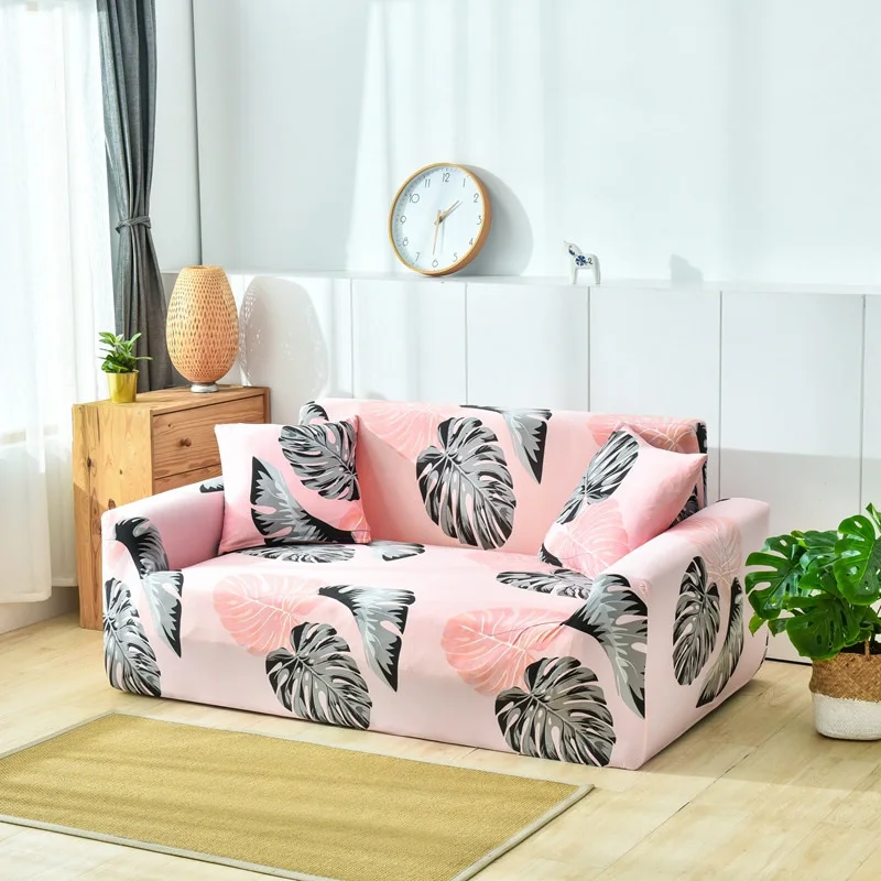 Дешевые 1/2/3/4 местный диван крышку Обёрточная бумага все включено секционные эластичные диванных чехлов чехол для дивана покрытия чехлов - Цвет: K497