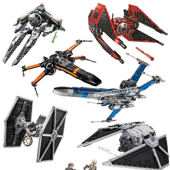 

Compatible lepining Starwars 05004 05145 X Wing Tie Fighter Star Building Blocks Compatible Star Plan Wars Children Toy 75149