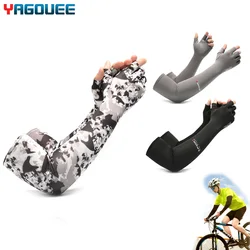 Arm Sleeves UV Sun Protection for Man Women Running Cycling Fishing Sunscreen Arm Warmer Outdoor Sport Arm Cover for Hide Tattoo