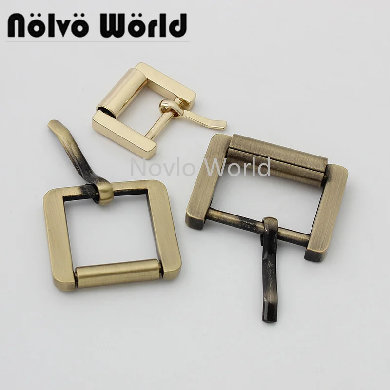 Nolvo World 5-20-100 Pezzi 15Mm 20Mm 25Mm 4 Colori Piccola Fibbia In Oro Fibbie Regolabili In Metallo Fibbie Per Cartelle