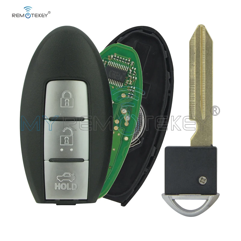 

Smart key 3 button 433 mhz for Nissan Lannia Bluebird keyless entry car key remtekey