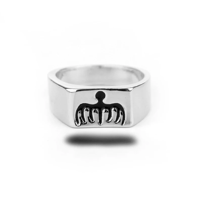 

James Bond Movie Spectre Ring Fashion 2019 Simple Men Fashion Jewelry 007 Insignia Ring Jewelry Halloween Friend Gift Man&Woman